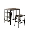 Homelegance Edgar 3-Piece Table & Chair Set