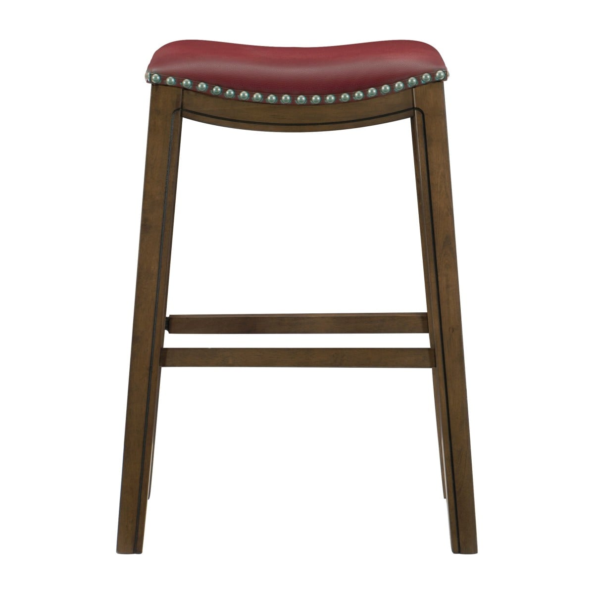 Pub Height Upholstered Stool