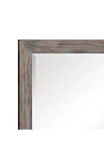 Homelegance Newell Rustic Landscape Dresser Mirror