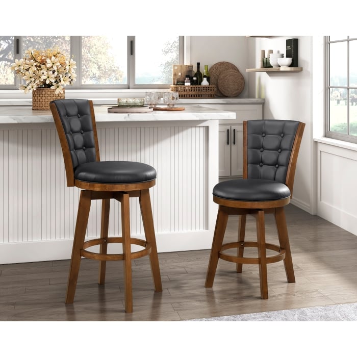 Homelegance Medford Counter-Height Swivel Stool