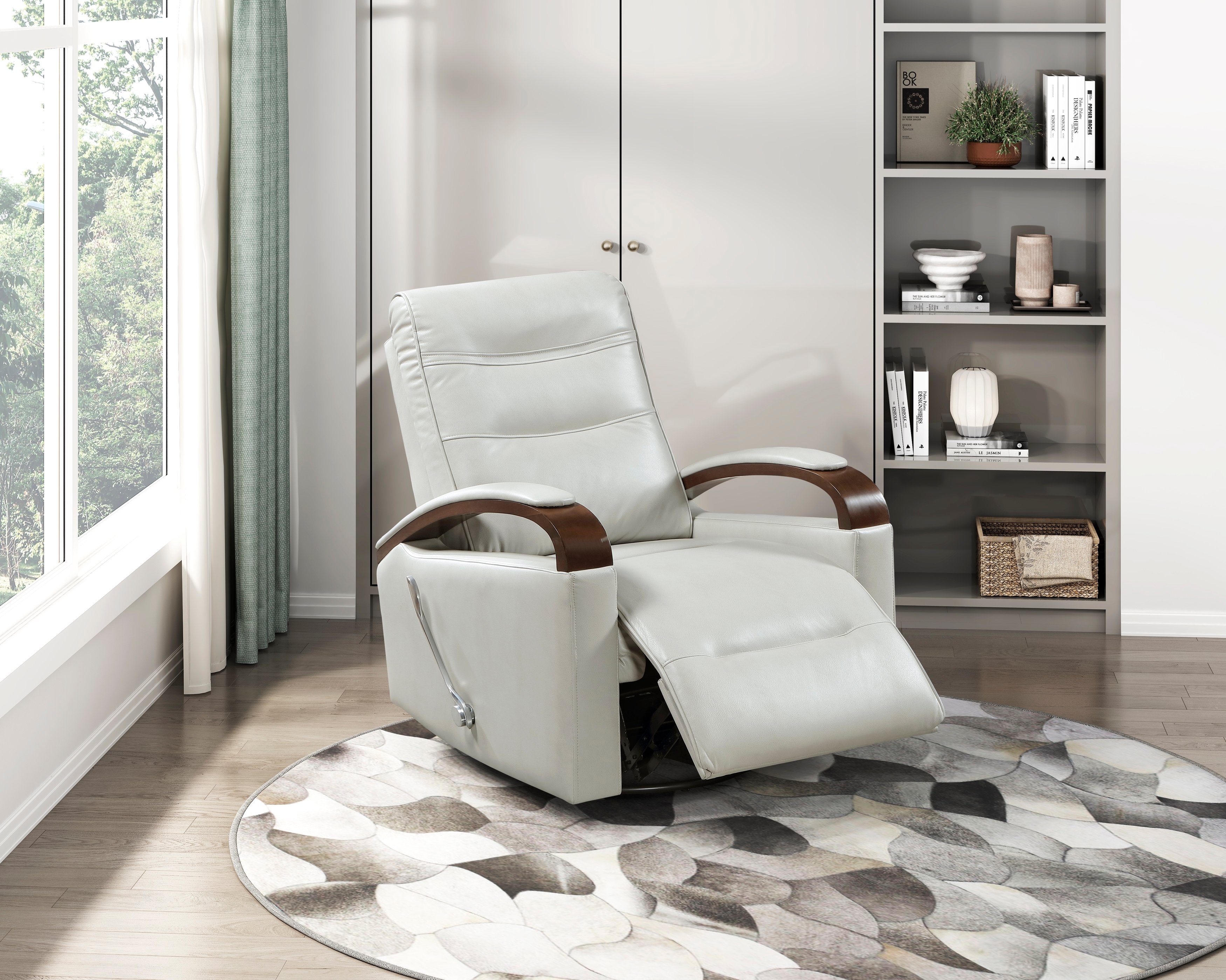 Homelegance Margot Swivel Glider Recliner