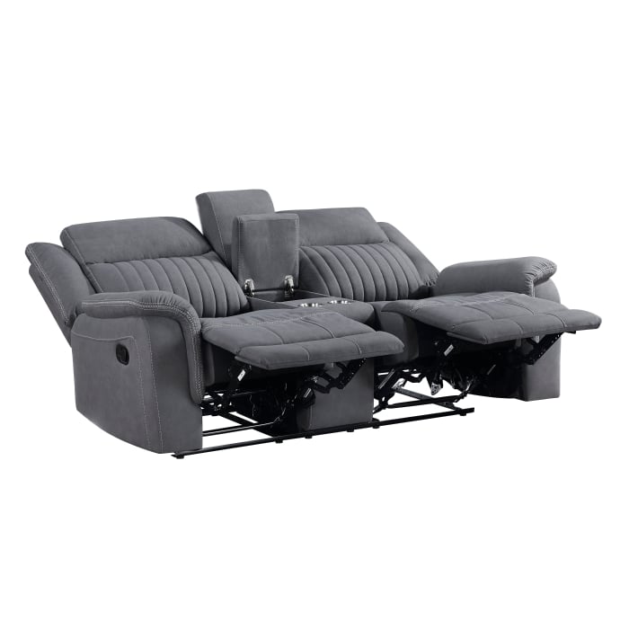 Homelegance Dean Double Manual Reclining Loveseat