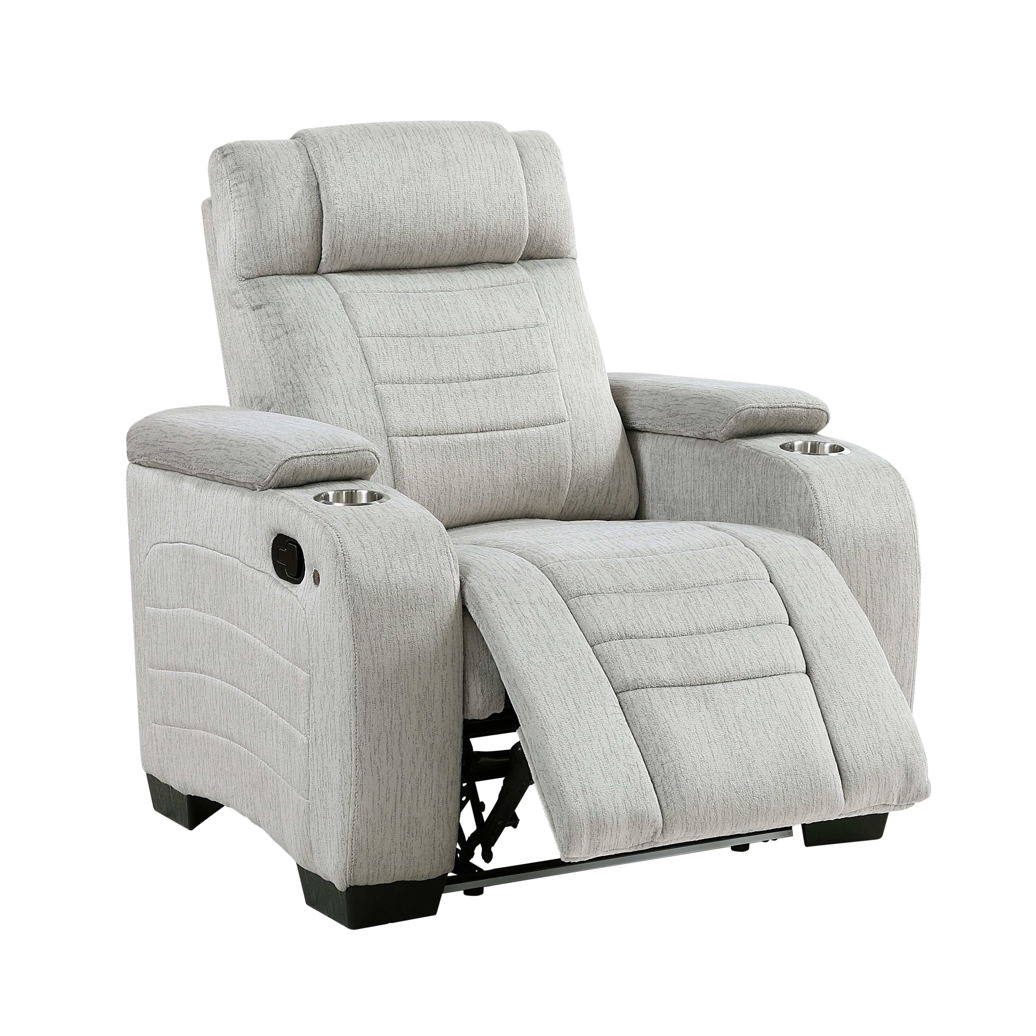Manual Recliner with LED Lights