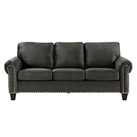 Cornelia Traditional Sofa with Nail Head Trim