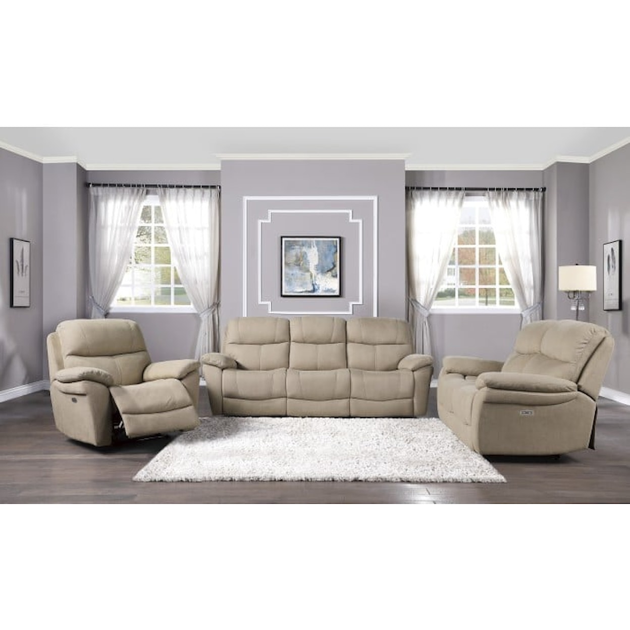 Homelegance Longvale 2-Piece Living Room Set