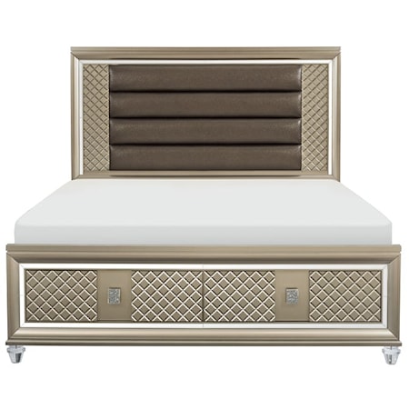 King  Bed and Storage FB