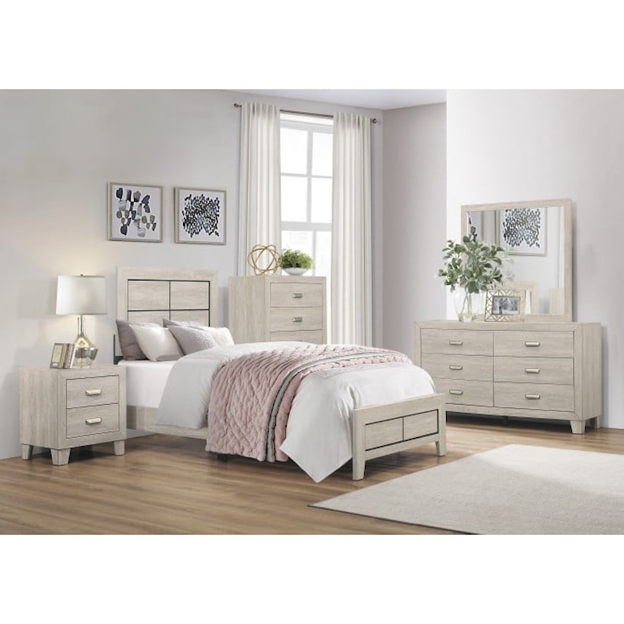 Homelegance Quinby 5-Drawer Bedroom Chest