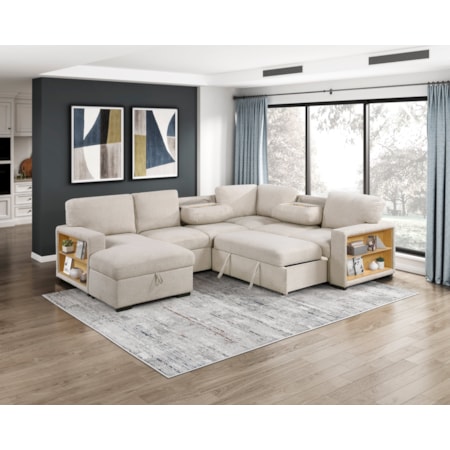 4-Piece Sectional Sofa