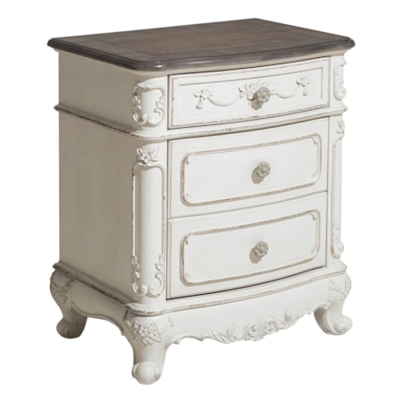 3-Drawer Nightstand