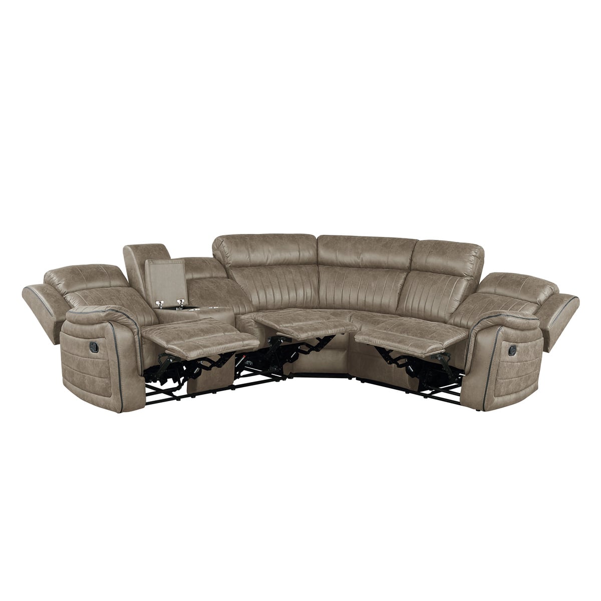 3-Piece Reclining Sectional Sofa