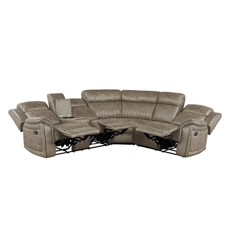 3-Piece Reclining Sectional Sofa