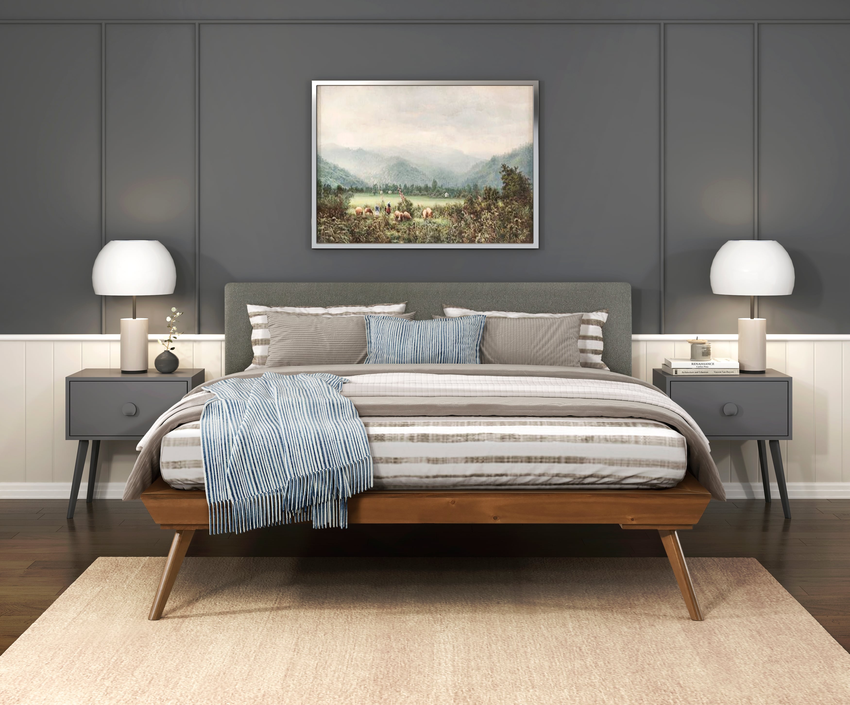 Homelegance Wrenn King Platform Bed