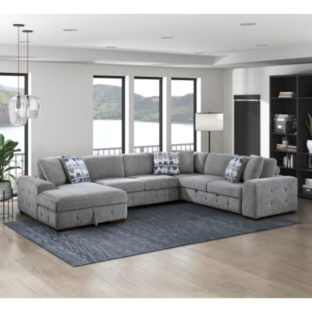 4-Piece Sectional Sofa