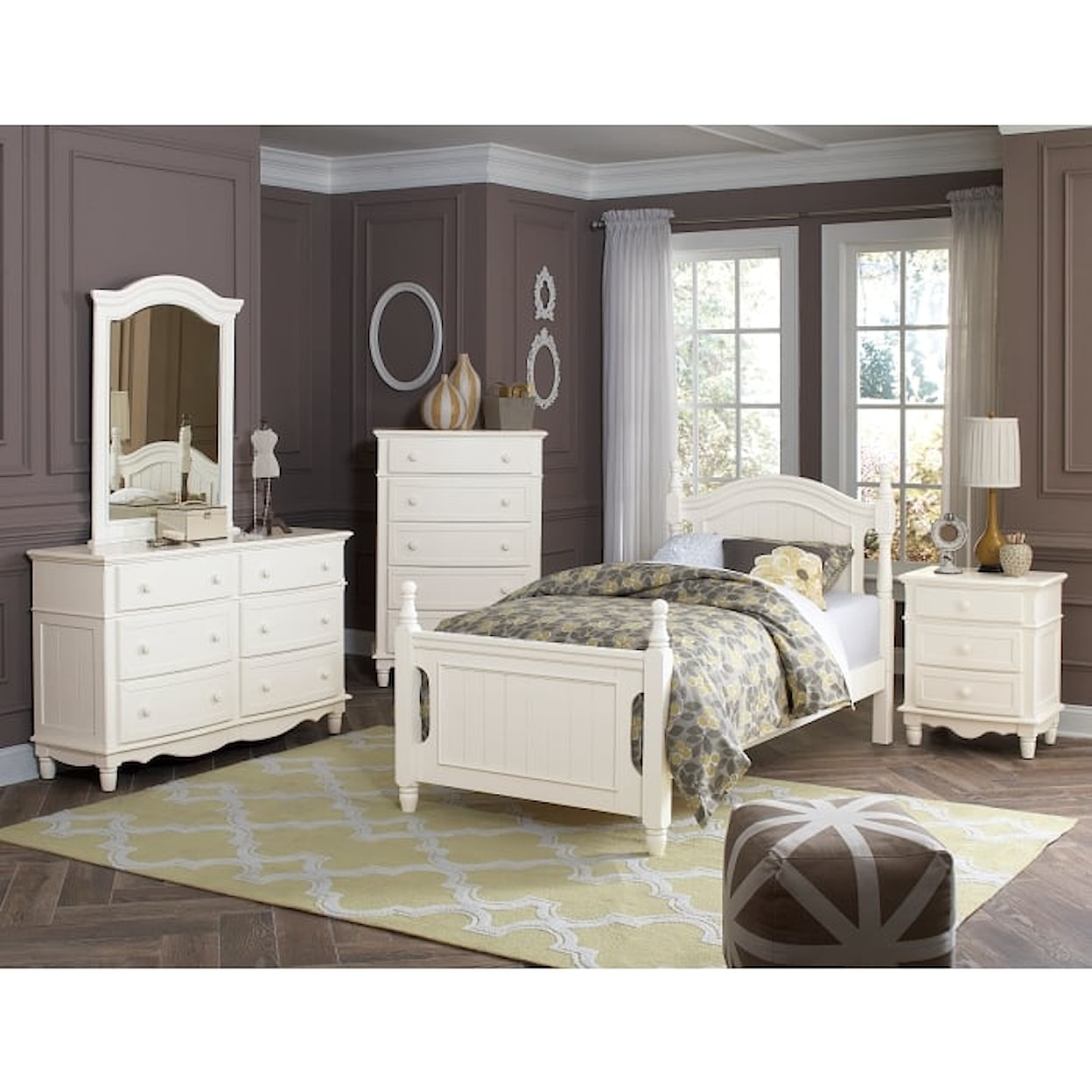 Homelegance Furniture Clementine Twin Platform Bed