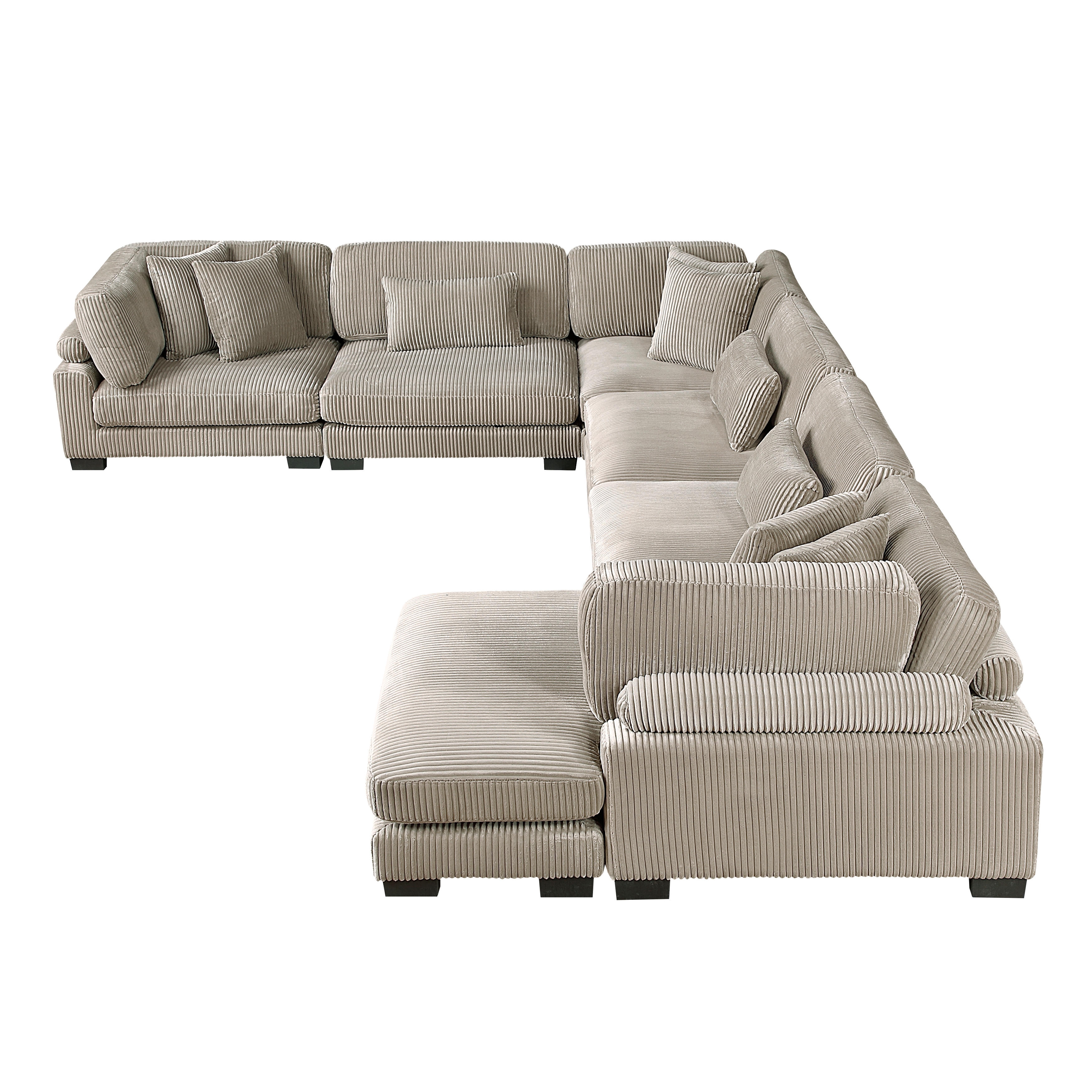 Homelegance Traverse 6-Piece Sectional Sofa
