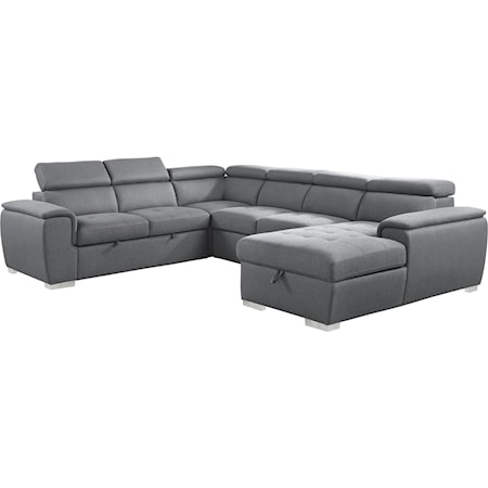 4-Piece Sectional Sofa