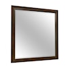 Homelegance Furniture Aziel Square Mirror with Wood Frame