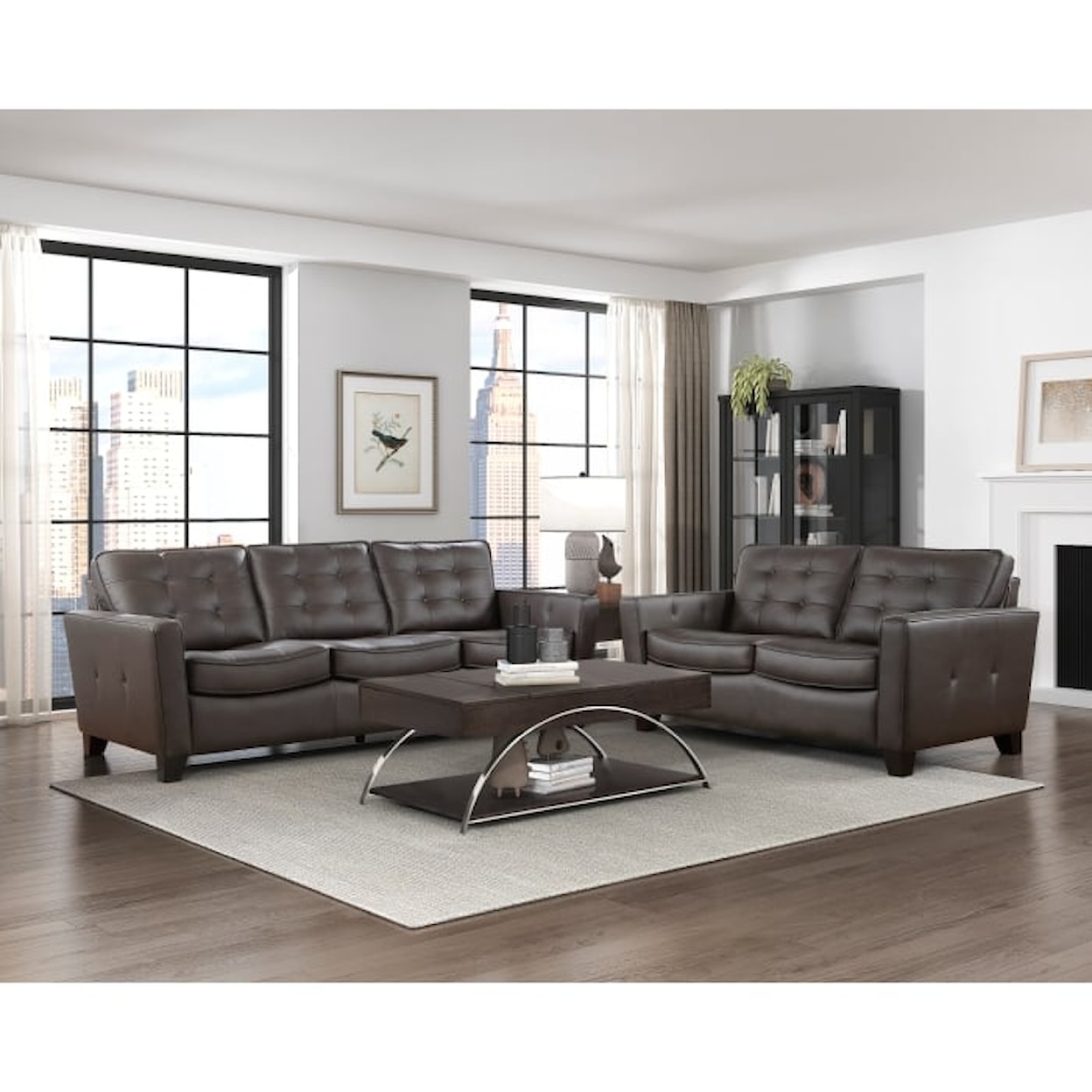 Homelegance Furniture Renzo Loveseat