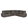 Homelegance Furniture Maroni 6-Piece Modular Power Reclining Sectional