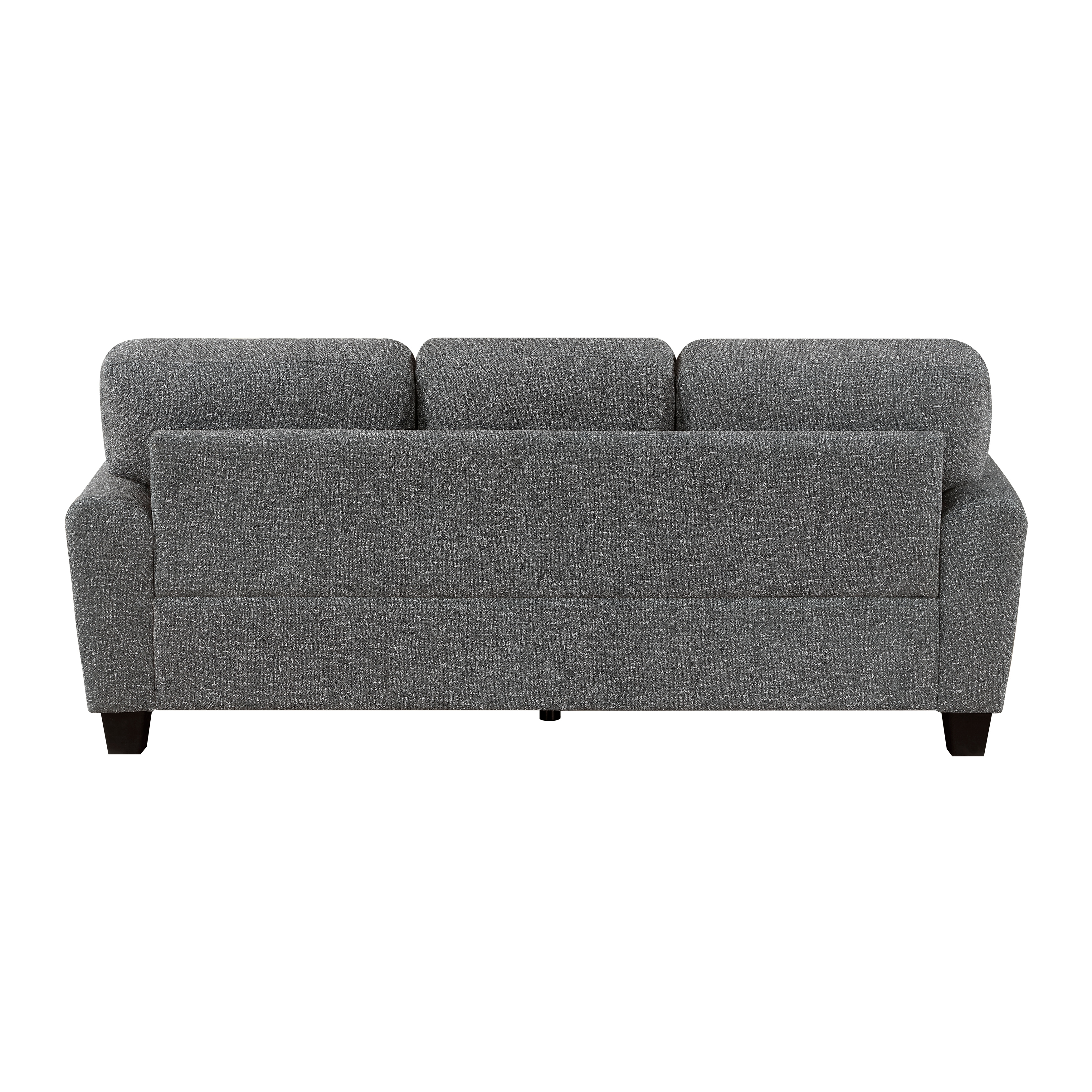 Casual Plush Sofa w/Decorative Toss Pillows