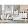 Homelegance Furniture Meghan Full Arched Panel Bed