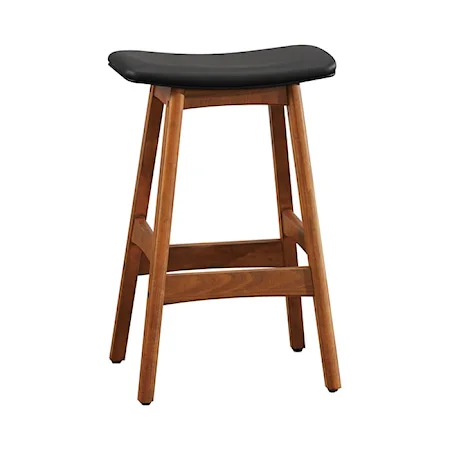 Mid-Century Modern Counter Height Barstool