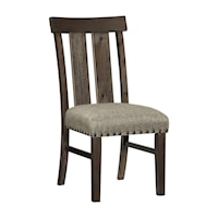 Casual Dining Side Chair with Nailhead Trim