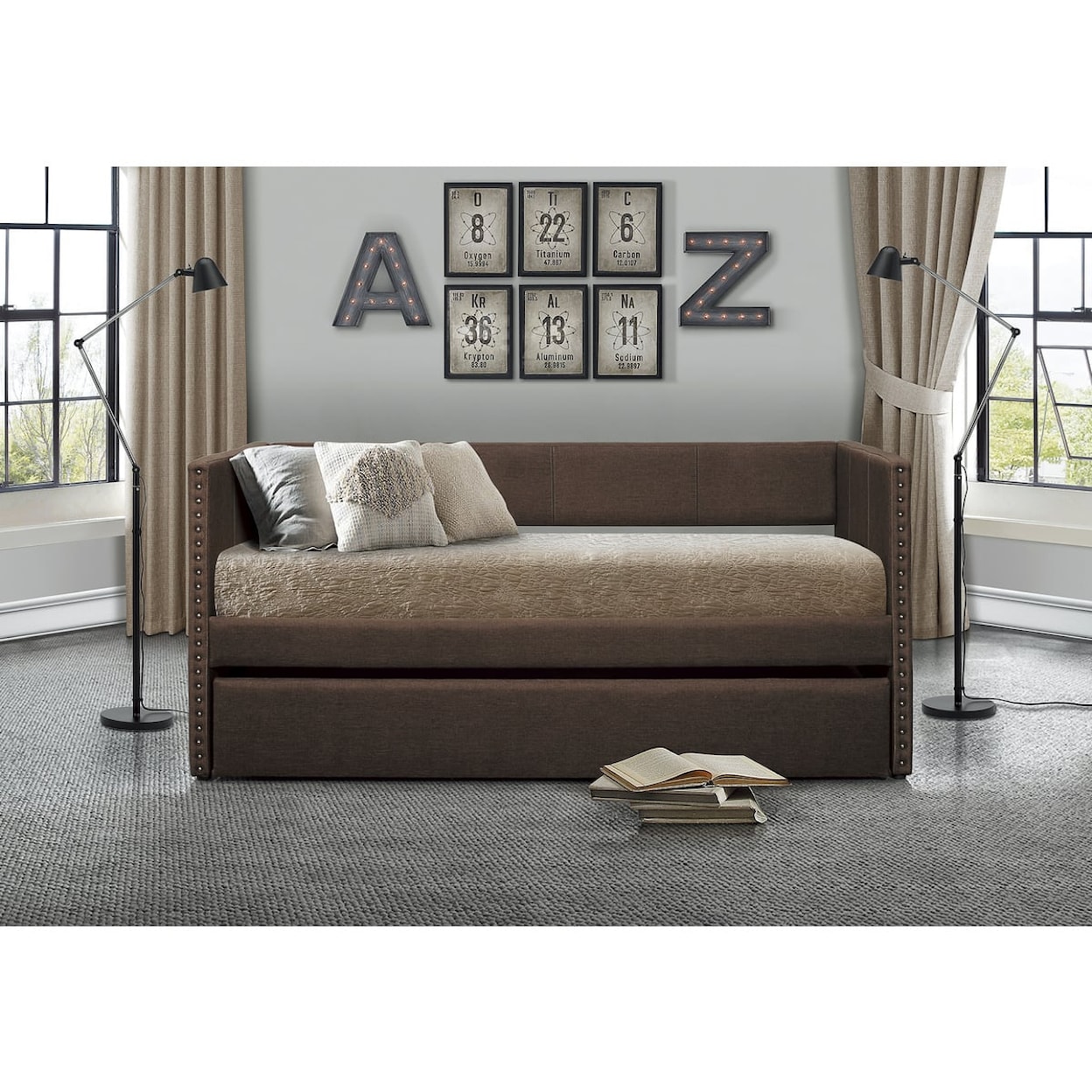 Homelegance Therese Daybed with Trundle