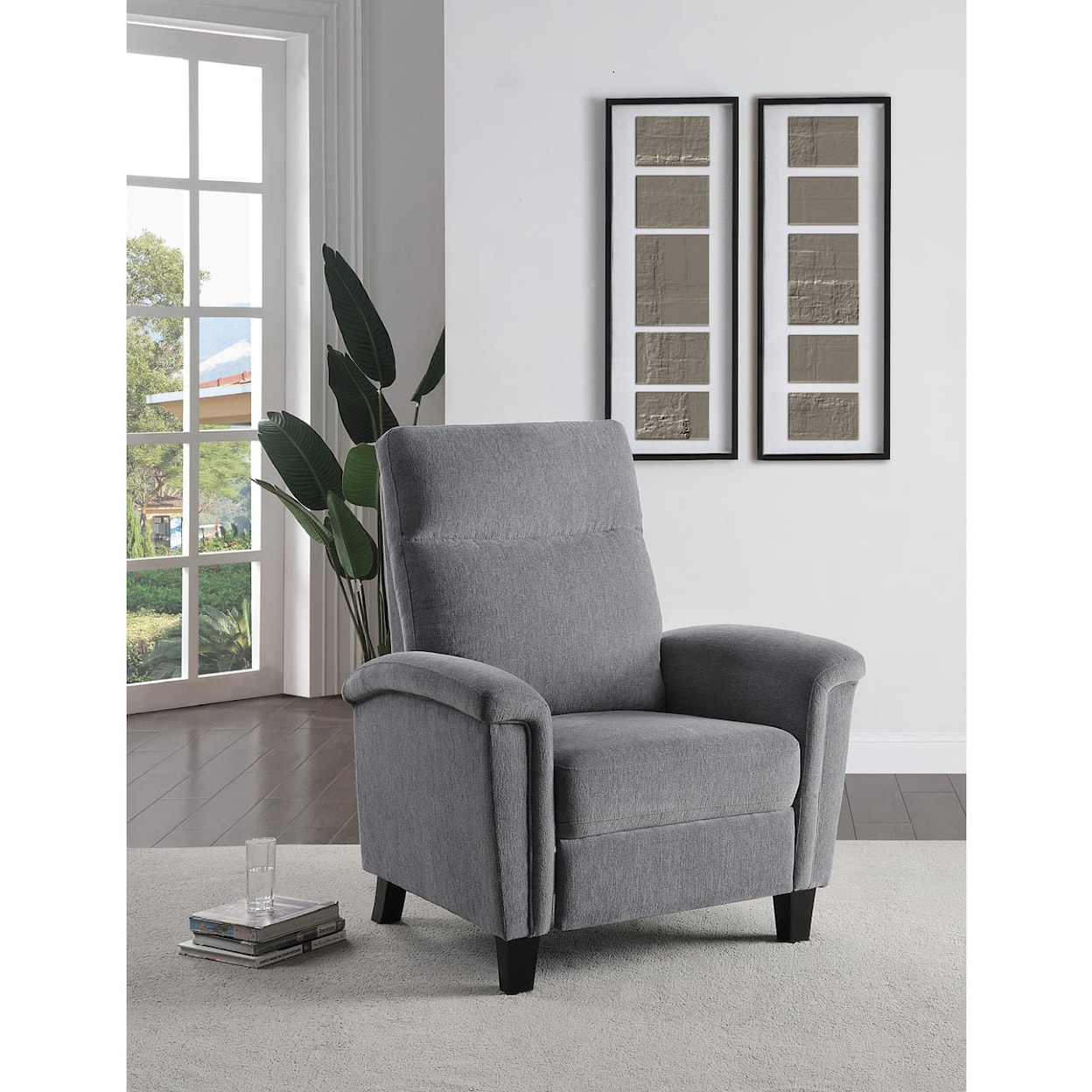 Homelegance Furniture WEISER Push Back Reclining Chair