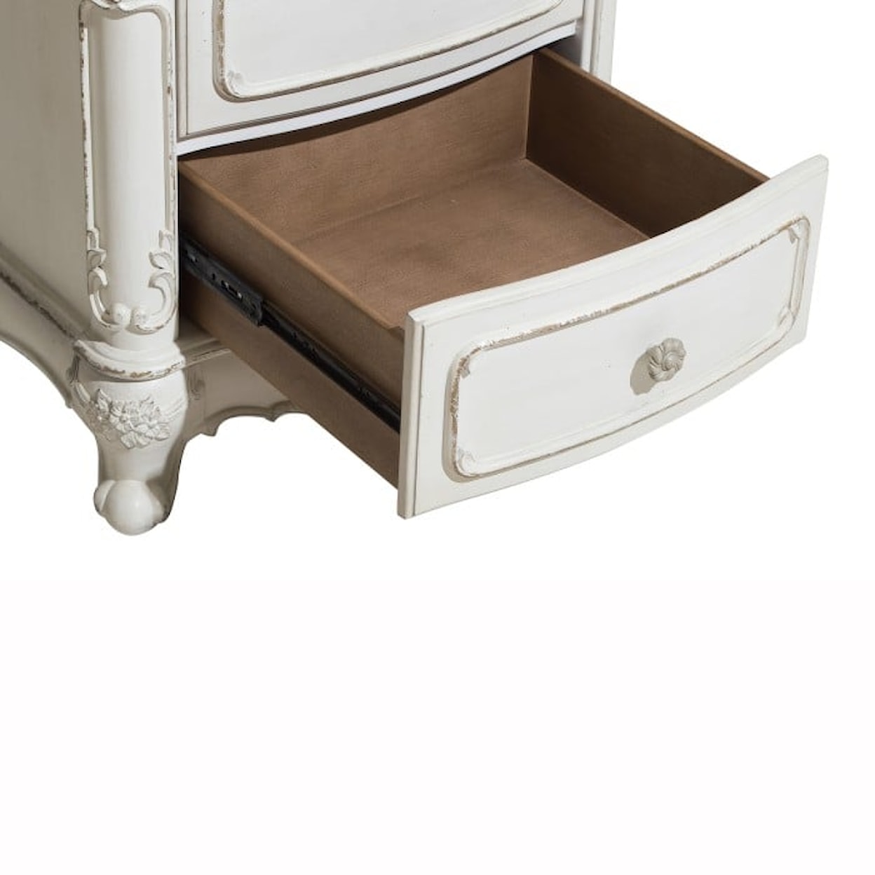 Homelegance Furniture Cinderella 3-Drawer Nightstand