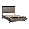 Homelegance Furniture Raku King  Bed with FB Storage