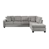 Homelegance Emilio 2-Piece Reversible Sectional Sofa