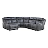 Homelegance Furniture Gabriel 6-Piece Modular Power Reclining Sectional