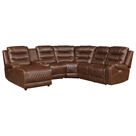 6-Piece Modular Power Sectional Sofa