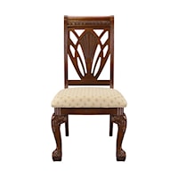 Traditional Side Chair with Claw Feet