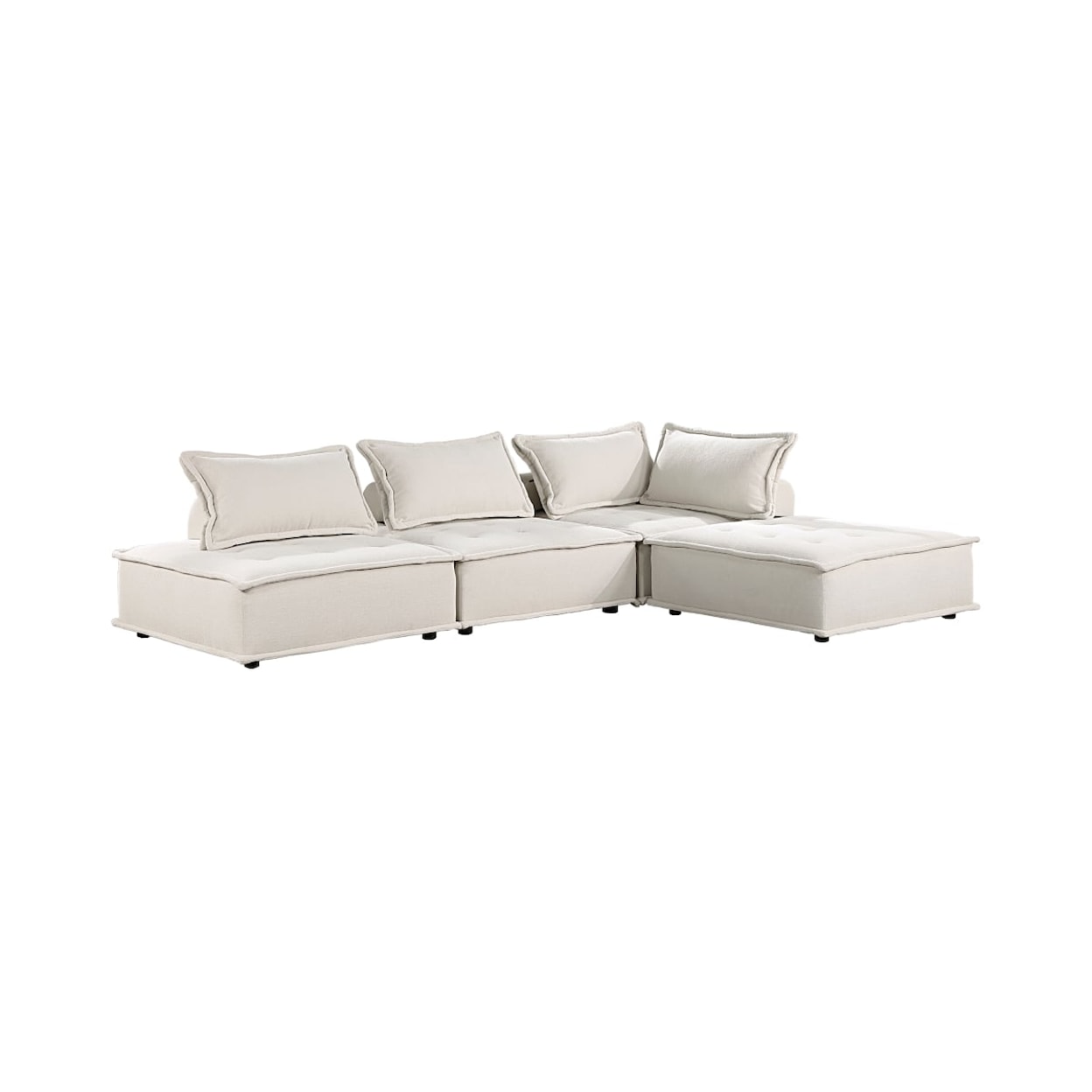 Homelegance Inman 4-Piece Modular Sectional