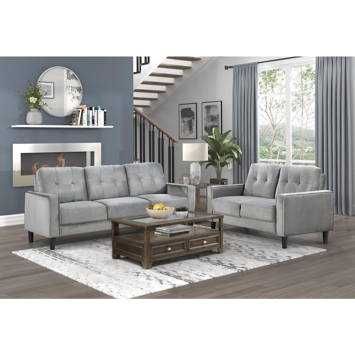Homelegance Furniture Beven Sofa