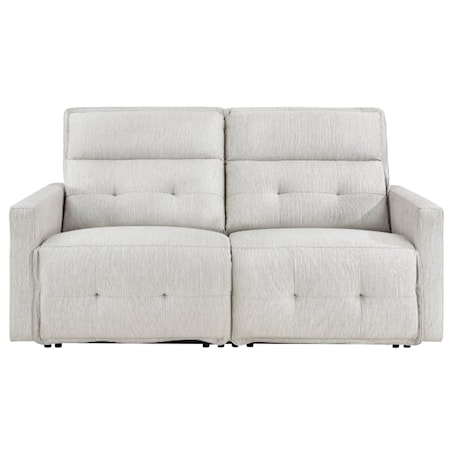 Power Double Reclining 2-Piece Love Seat