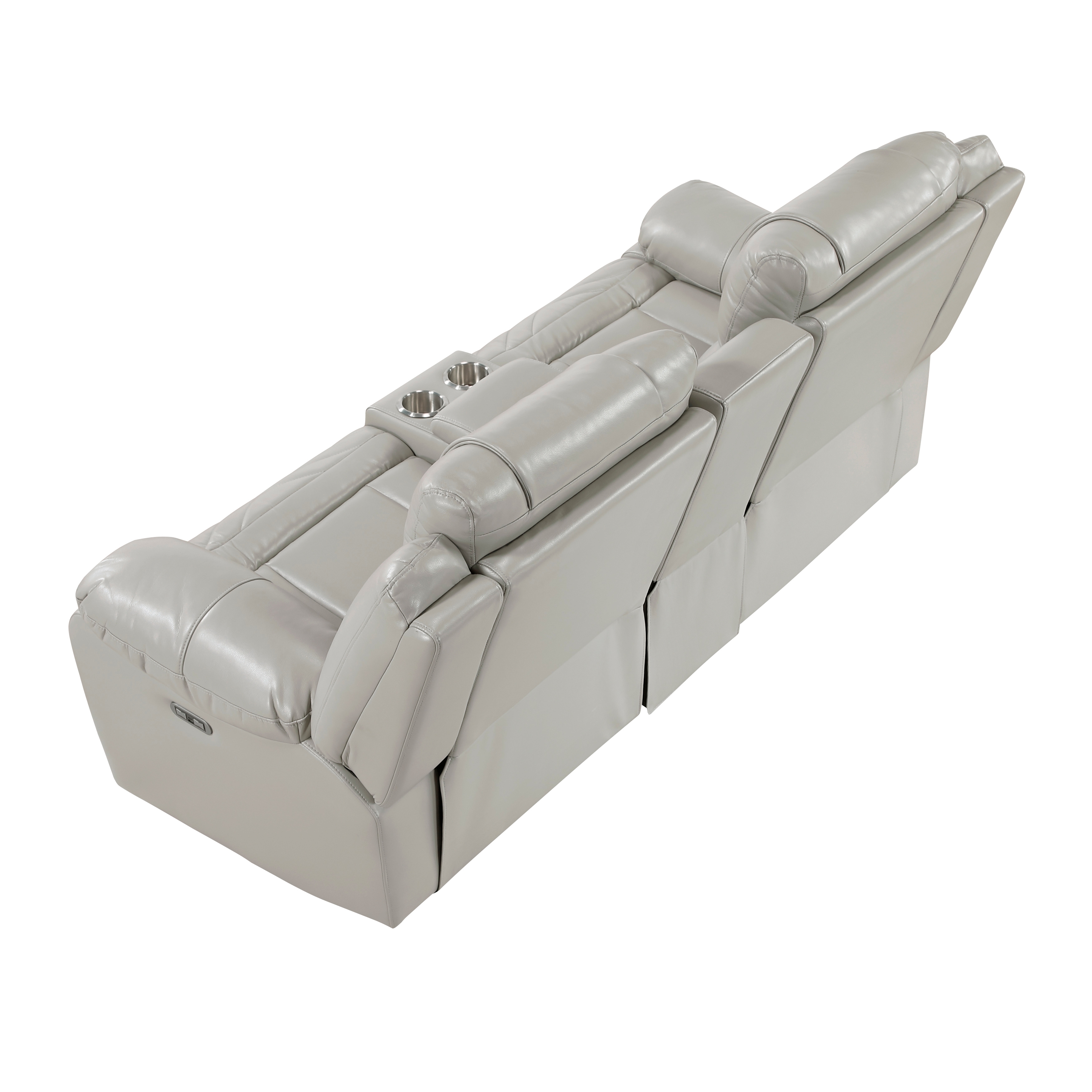 Power Double Reclining Loveseat