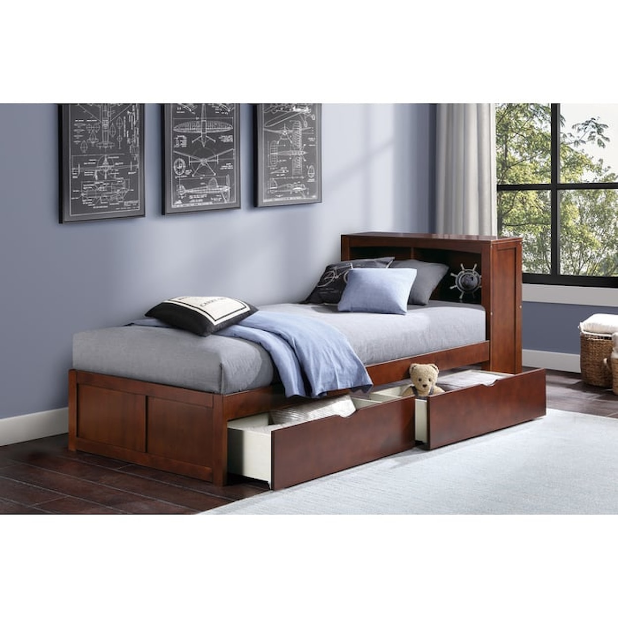 Homelegance Rowe Twin Bed