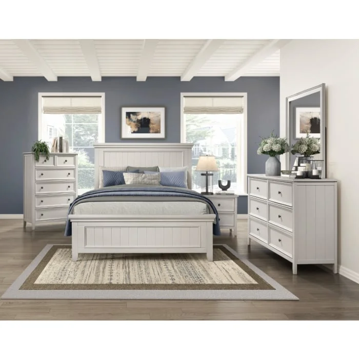 Homelegance Donahue Farmhouse King Panel Bed | Darvin Furniture | Bed ...