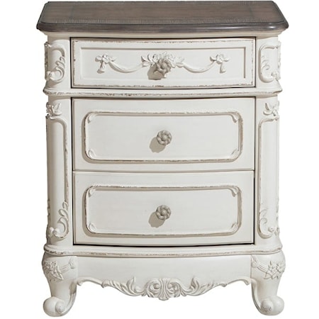 3-Drawer Nightstand