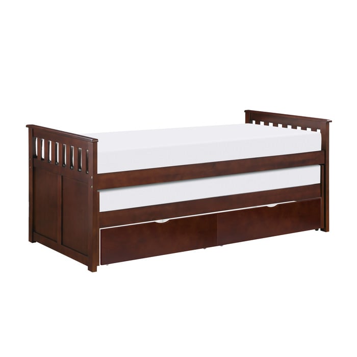 Twin/Twin Bed with Storage Boxes