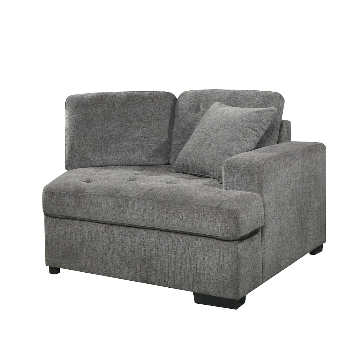 Homelegance Logansport 2-Piece Sectional with Pull-out Ottoman