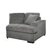 Homelegance Furniture Logansport 2-Piece Sectional with Pull-out Ottoman