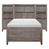 Homelegance Furniture Woodrow 3- Piece Twin Wall Bed