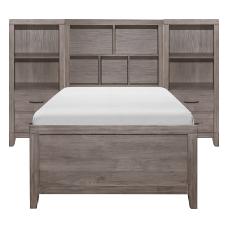 4-Piece Twin Wall Bed