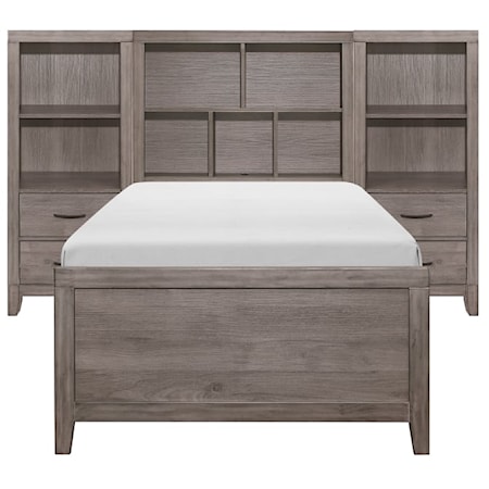 4-Piece Twin Wall Bed