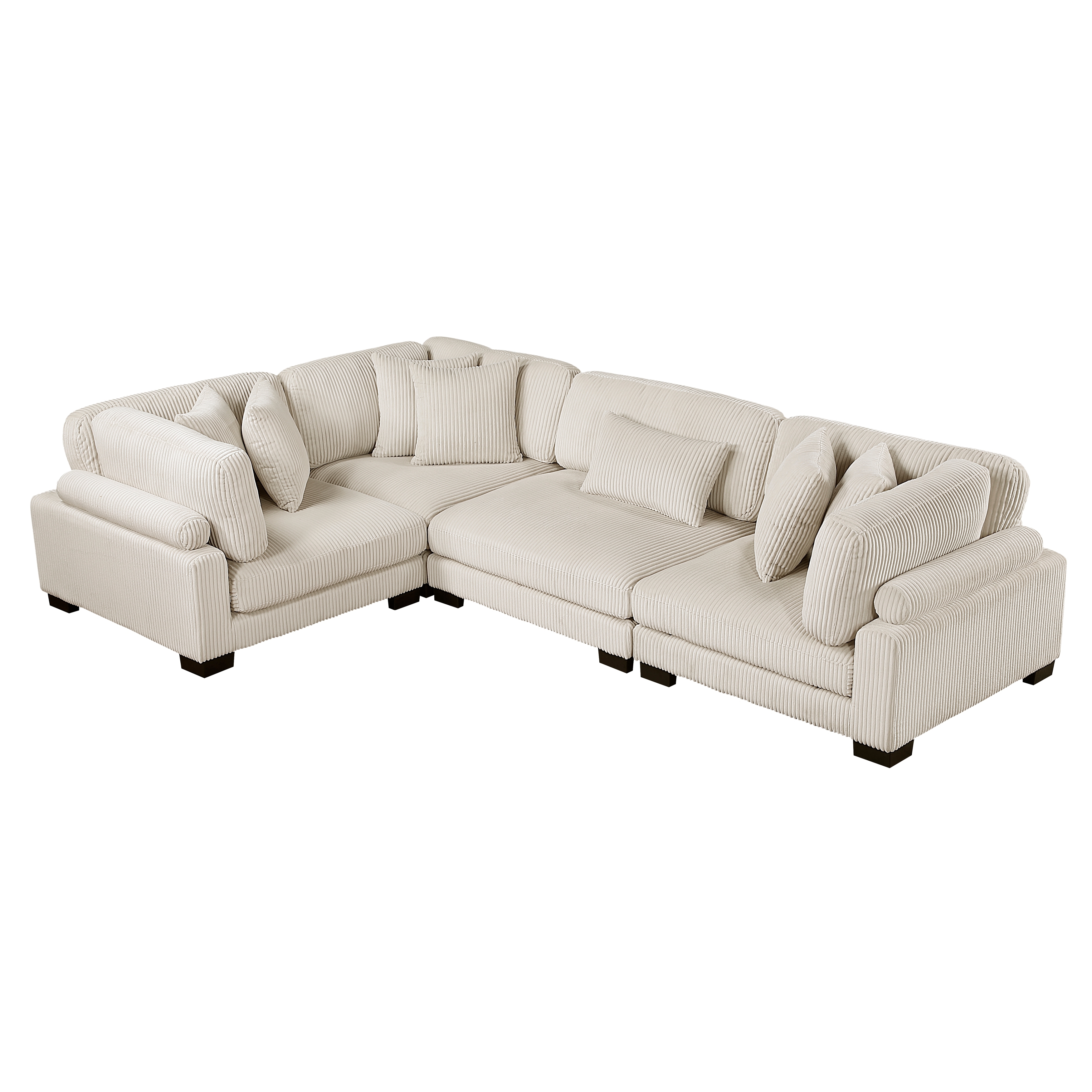 Homelegance Traverse 4-Piece Sectional Sofa