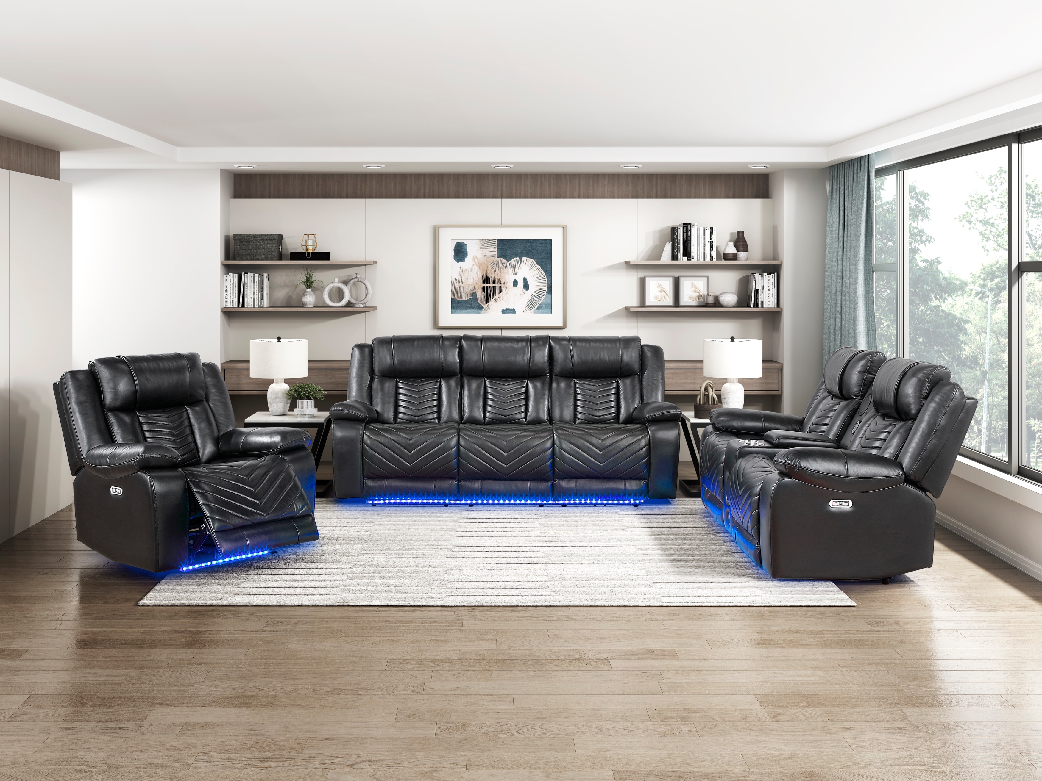 Homelegance Huron Power Recliner